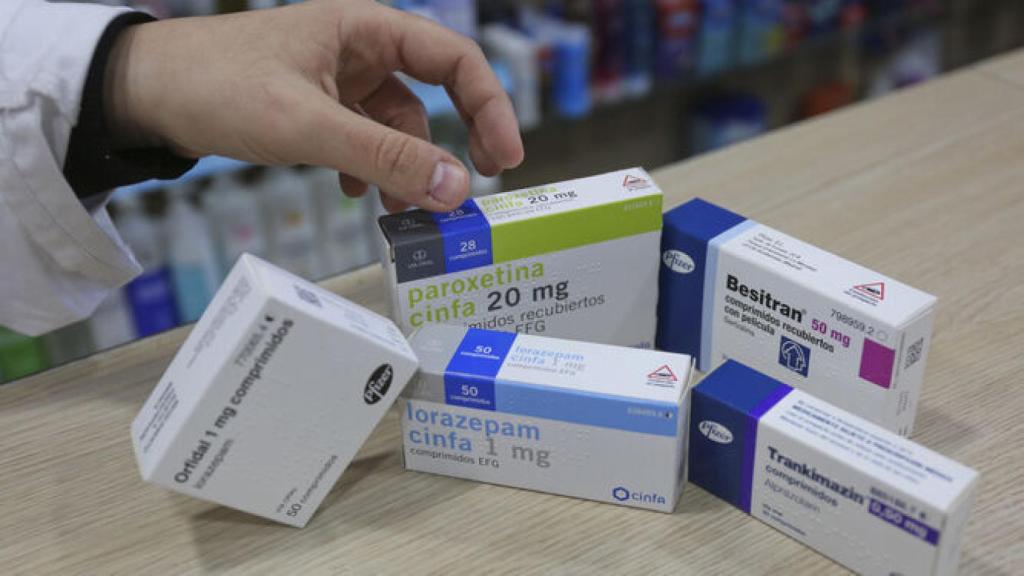 Medicamentos para la ansiedad.