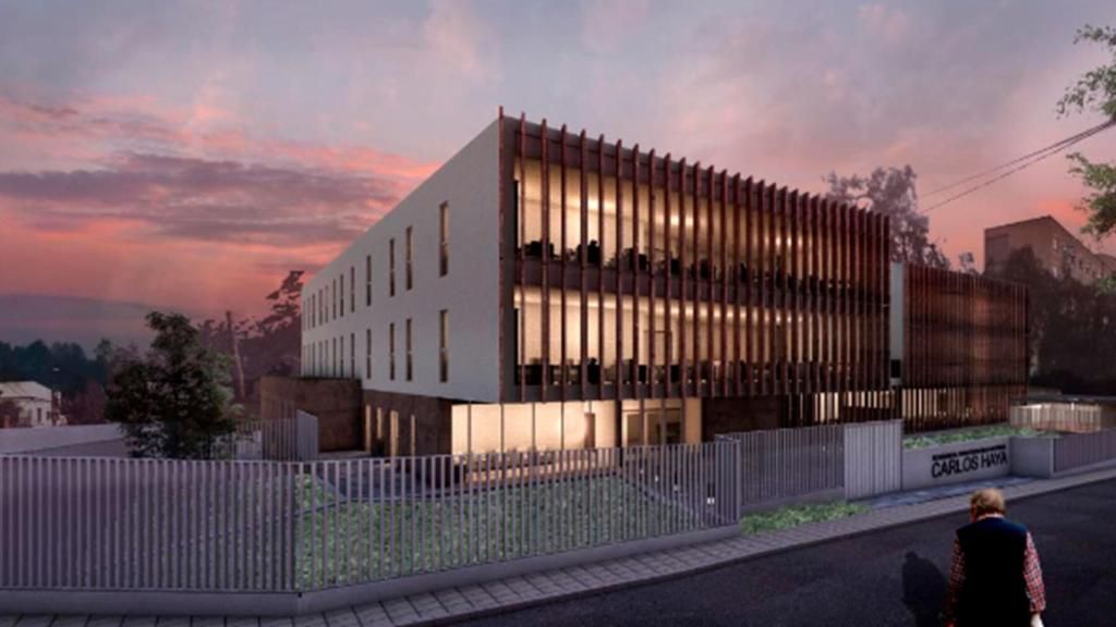 Otra de las perspectivas de la residencia de mayores.