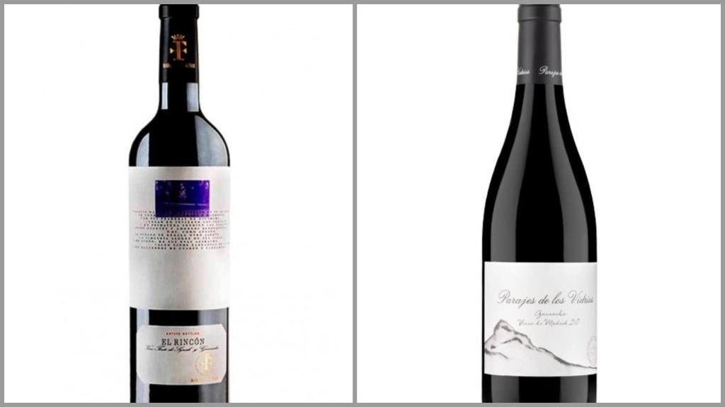 De izquierda a derecha: el rincón Crianza y Parajes de los vidrios.