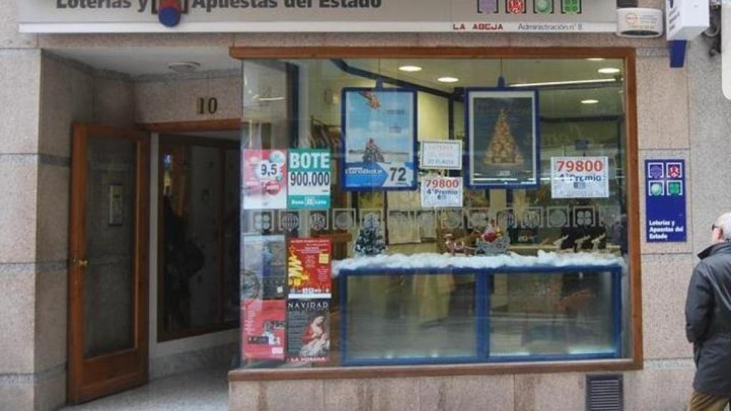 Imagen de archivo de una Administración de Lotería