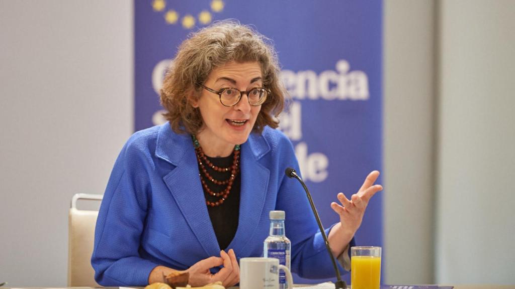 Maite Pagazaurtundua, eurodiputada y vicepresidenta de la Comisión de Libertades Civiles.