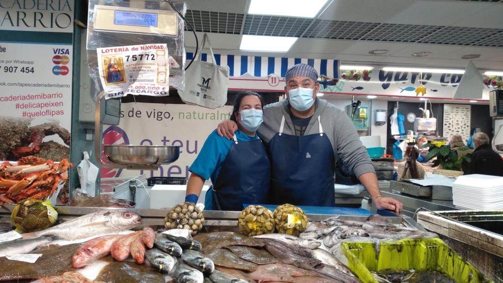 Bea y Txema, de ‘La Pescadería de mi barrio’.