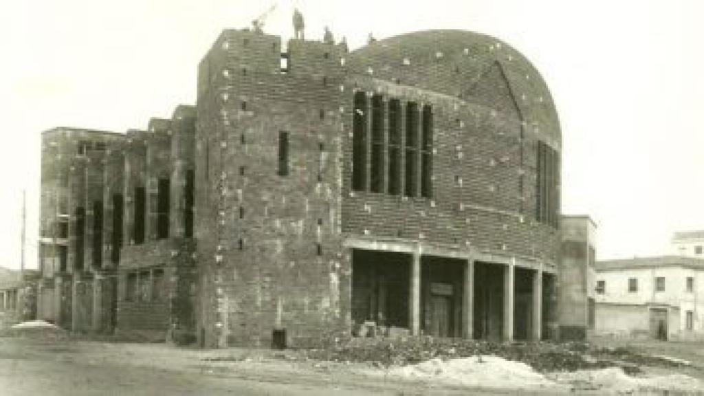 Construcción de la iglesia de Fátima