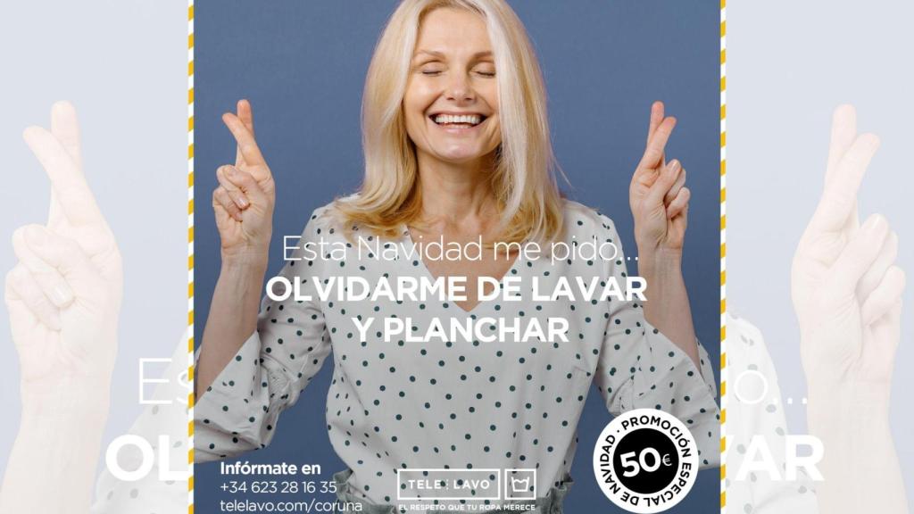 El regalo estrella de estas Navidades en A Coruña: la colada hecha en la puerta de casa