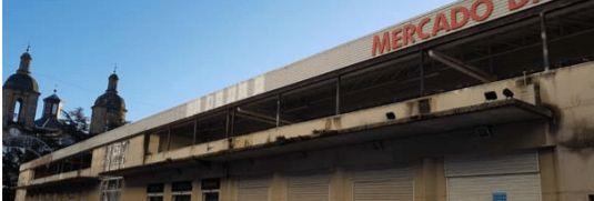 Marquesinas exteriores del Mercado. Fuente: Concello de Ferrol.