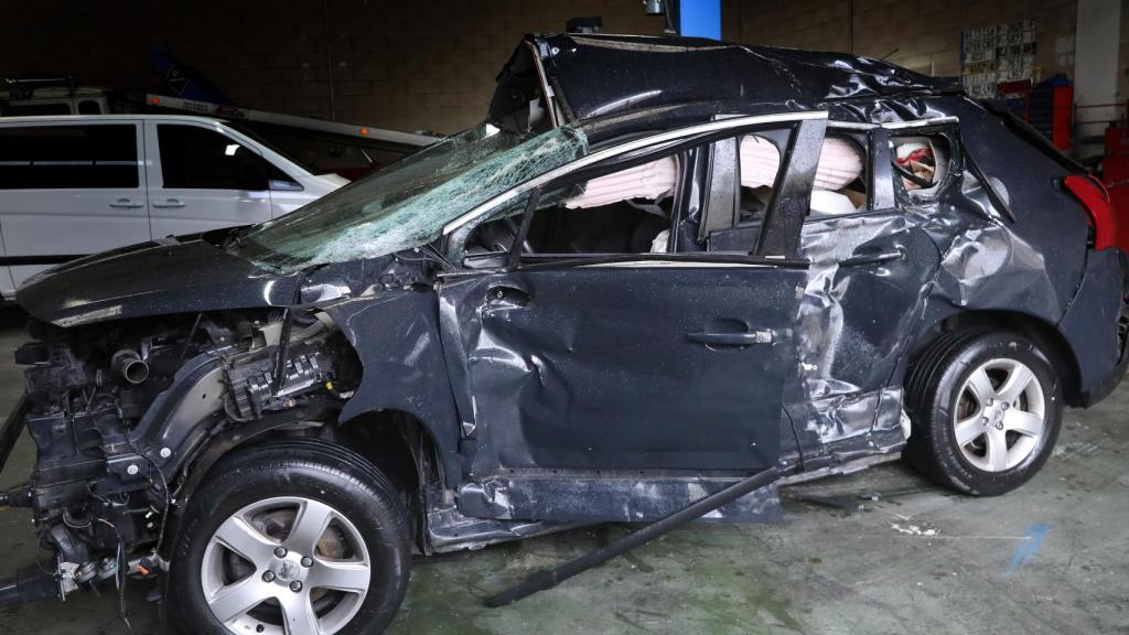 Accidente mortal en Coberos (Palencia) Foto: ICAL