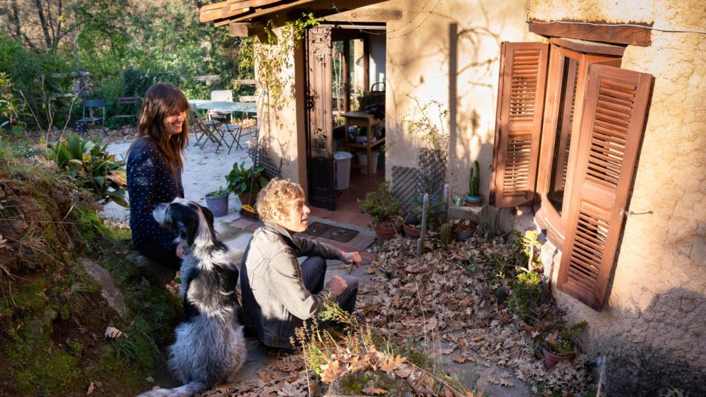 Ainara Cámara e Ignacio Garbayo en Villanueva de la Vera.