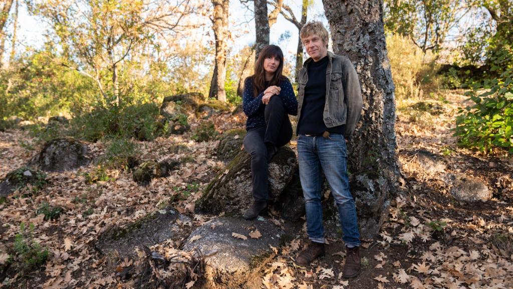 Ainara Cámara e Ignacio Garbayo en Villanueva de la Vera.