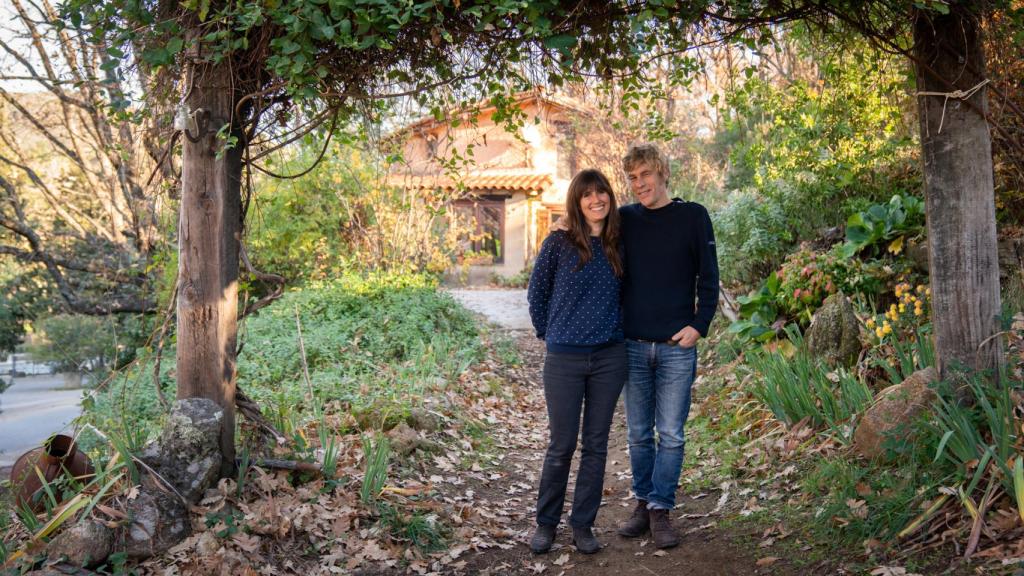 Ainara Cámara e Ignacio Garbayo en Villanueva de la Vera.