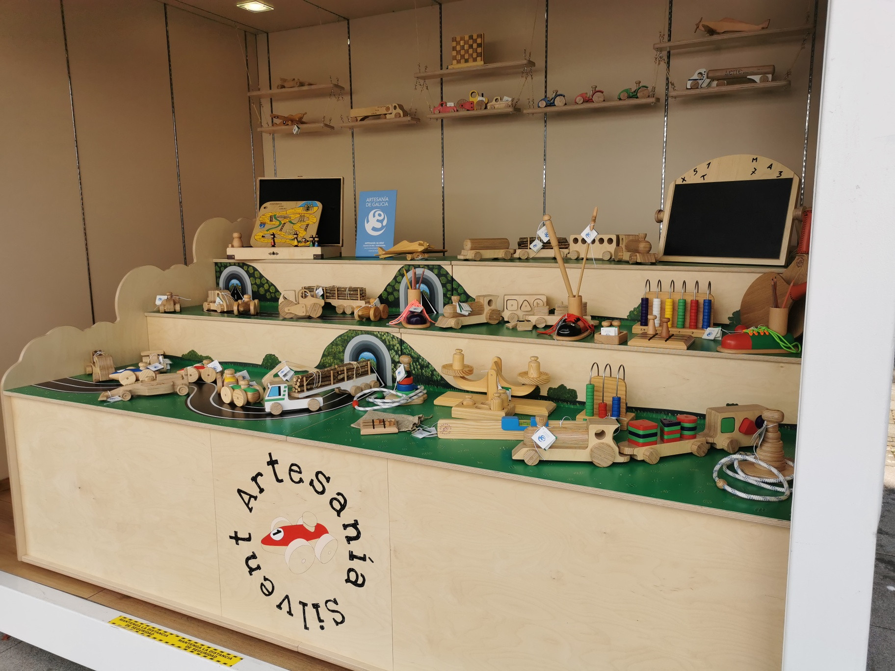 Juegos y juguetes de Artesanía Silvent. Foto: Cedida