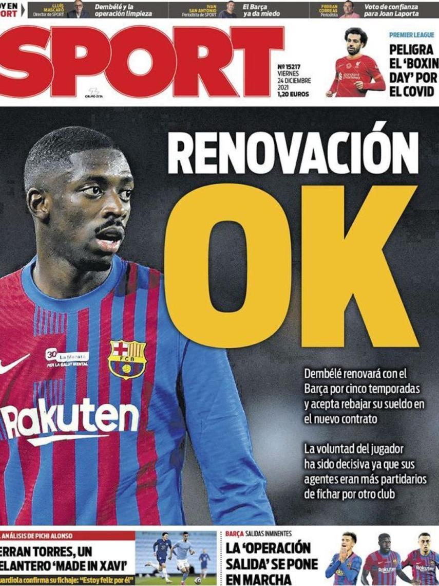 Portada SPORT