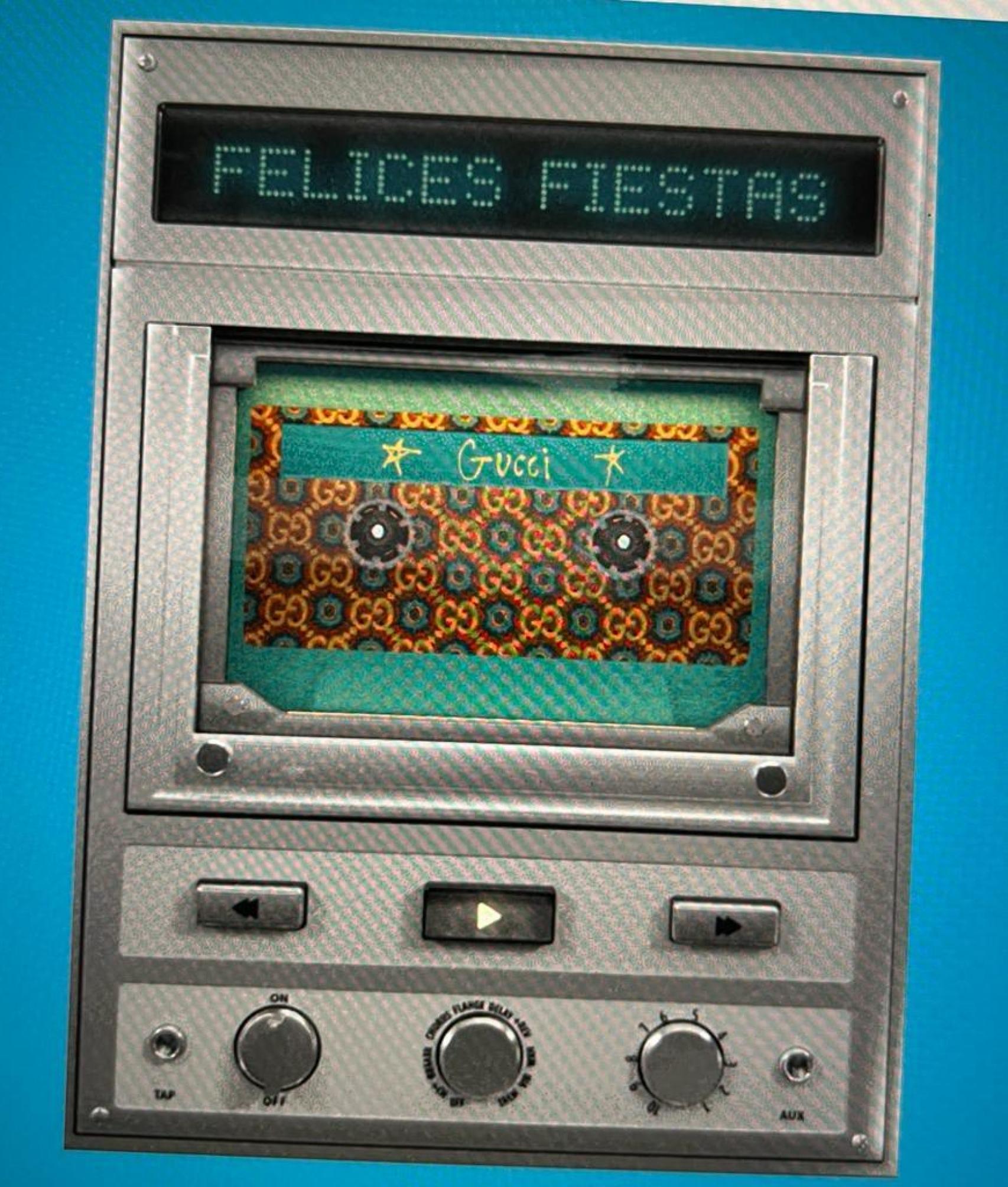 El Gif de Gucci, de las mejores felicitaciones de esta Navidad (por email).