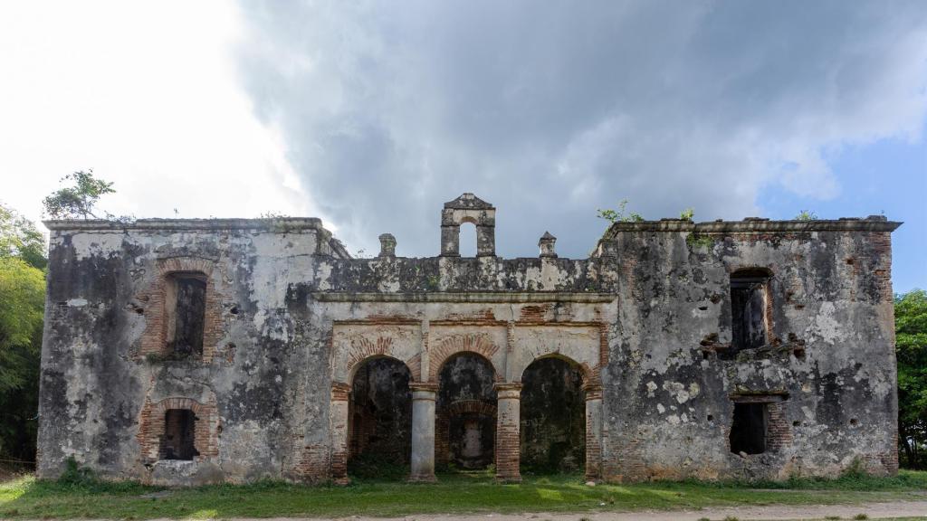 Fotografía del ingenio azucarero de Boca de Nigua.