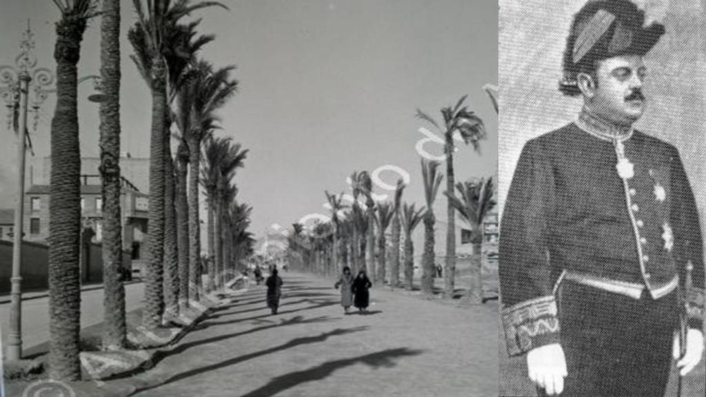 Paseo de Federico Soto en 1935.