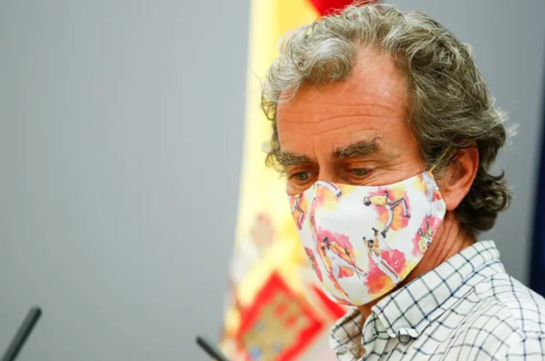 Fernando Simón durante una comparecencia en agosto de 2020. Foto: EP vía Getty Images