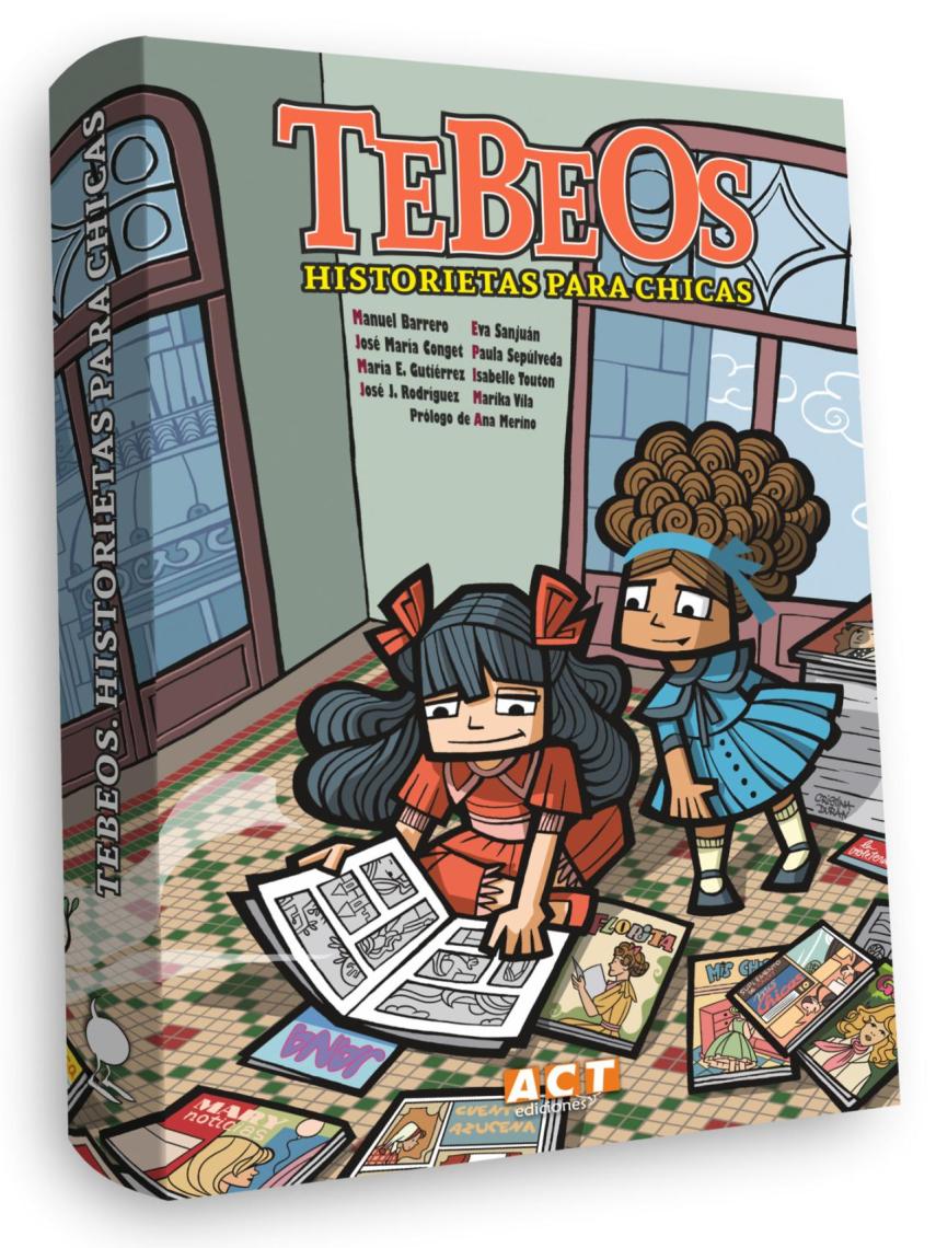 Portada del libro 'Tebeos. Historietas para chicas'.