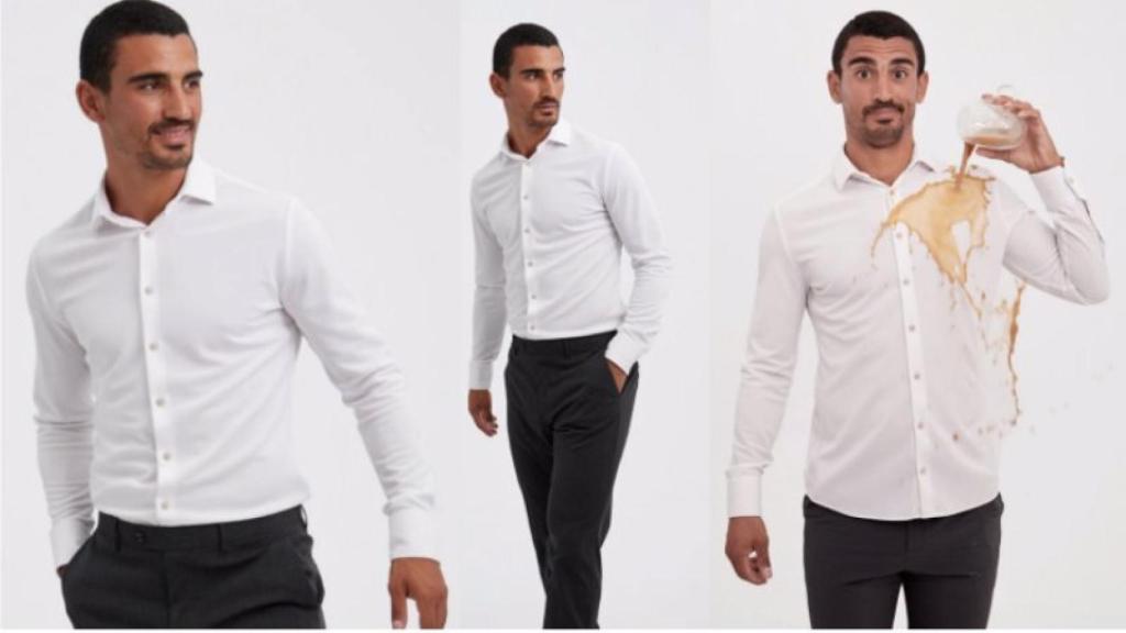 Camisa slim para hombre.