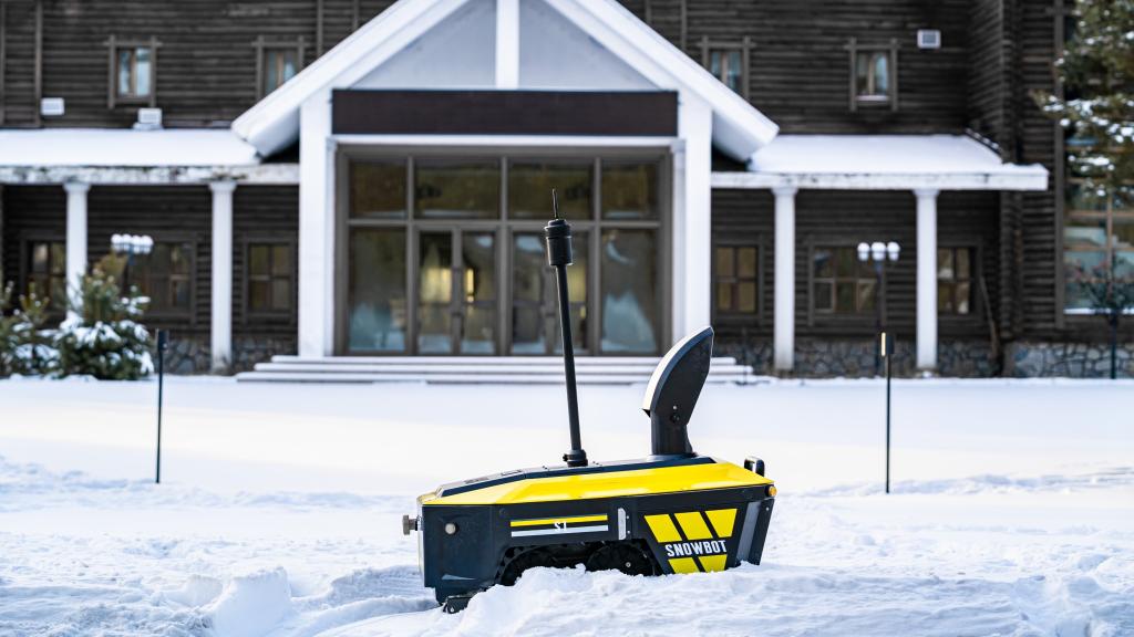 Snowbot, quitanieves autónomo