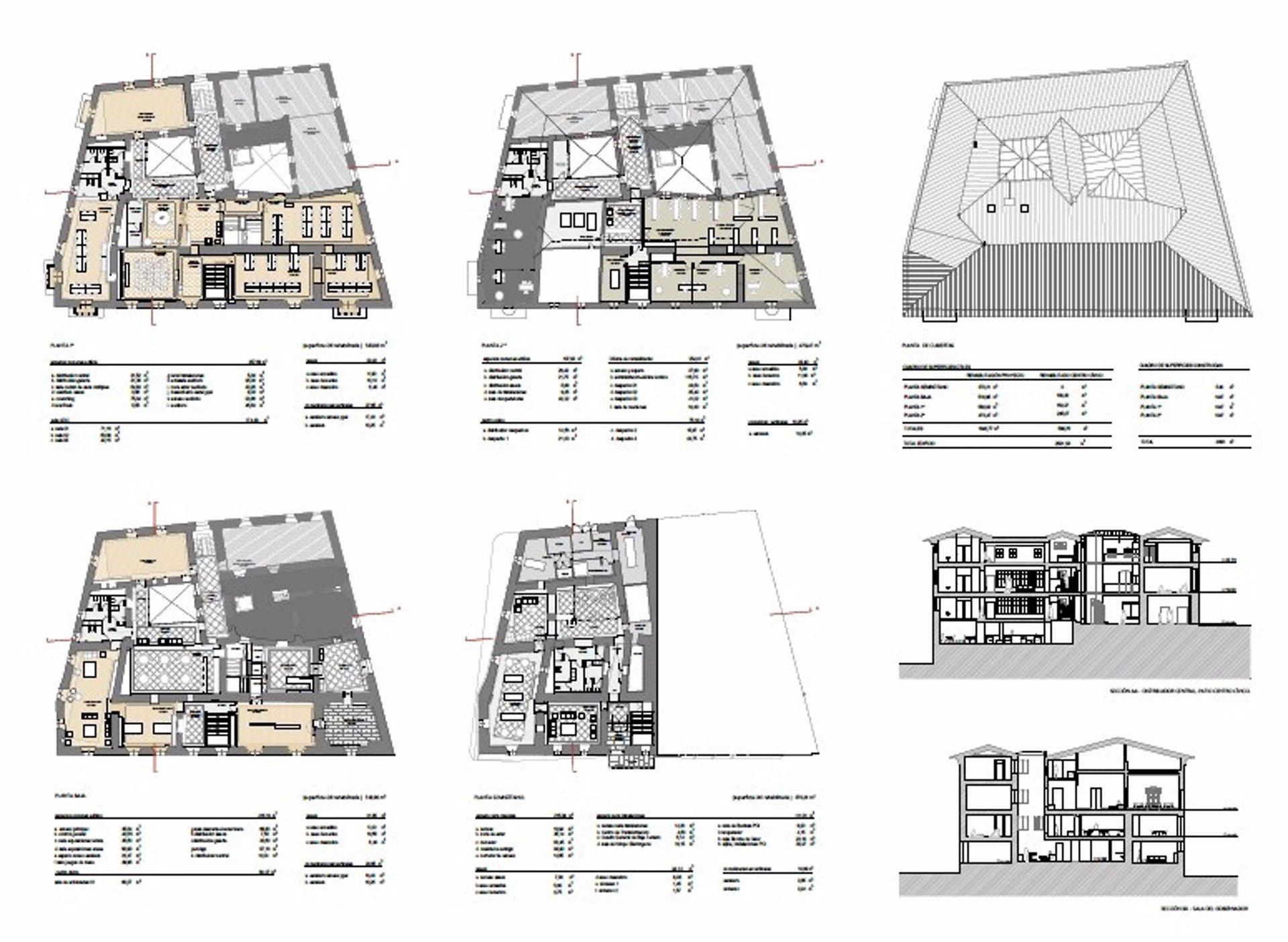 Planos de la Casa Veeduría (AYUNTAMIENTO DE A CORUÑA)