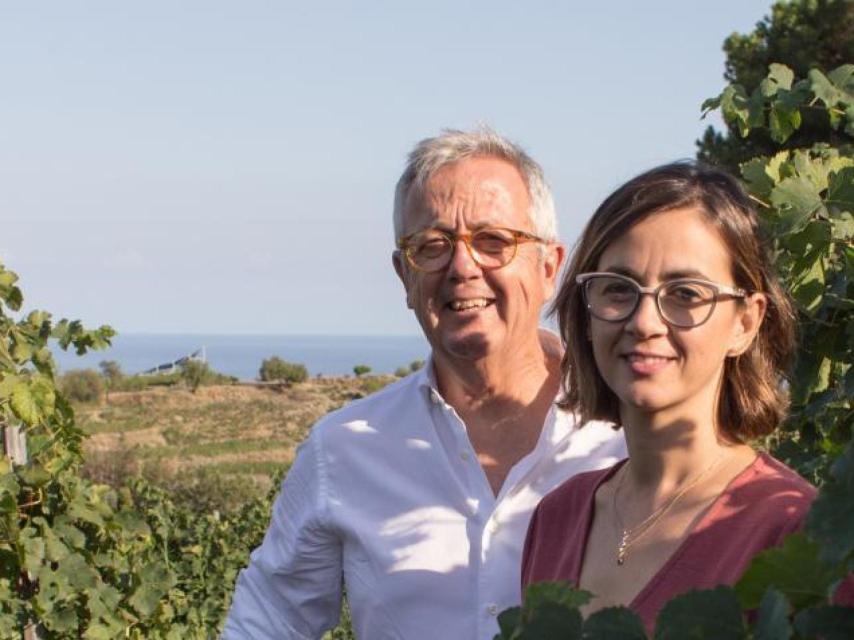 Josep Maria Pujol-Busquets Camps y su hija Mieria.