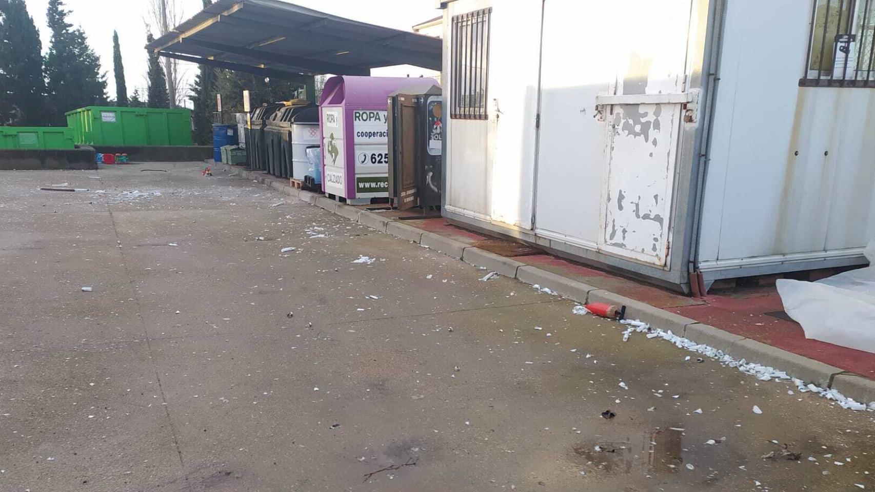 Actos vandálicos en Benavente