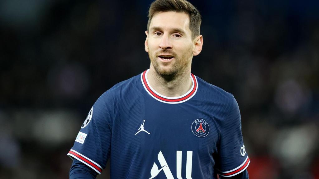 Leo Messi, en un partido del PSG durante la temporada 2021/2022