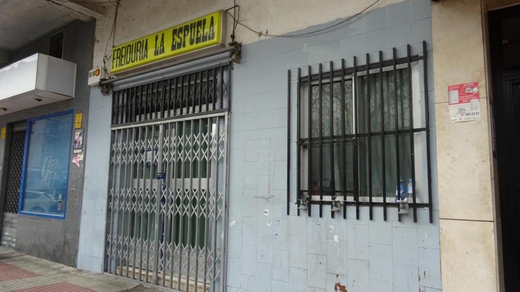 Freiduría donde ocurrió el asesinato.