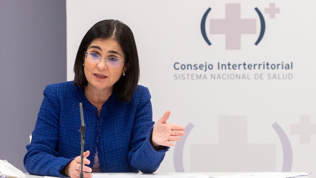 Carolina Darias, ministra de Sanidad.