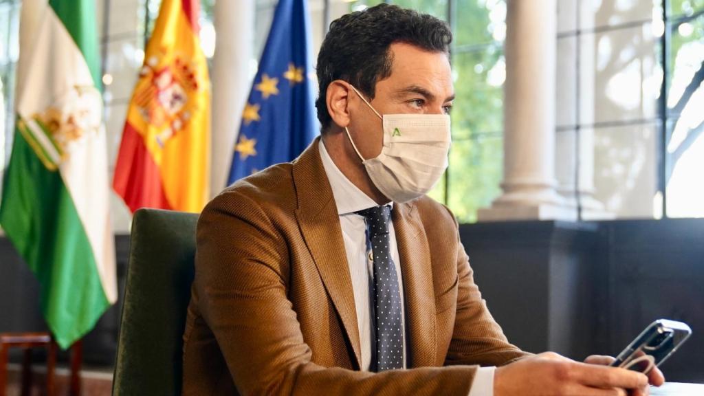 El presidente andaluz, Juanma Moreno.