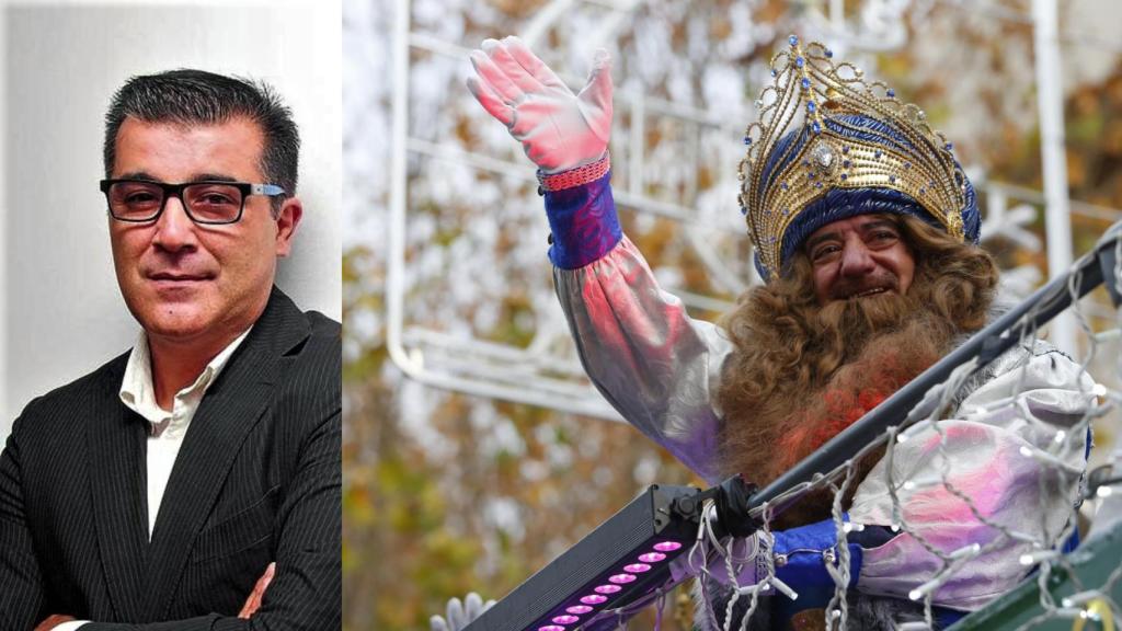 José Núñez y el Rey Gaspar.