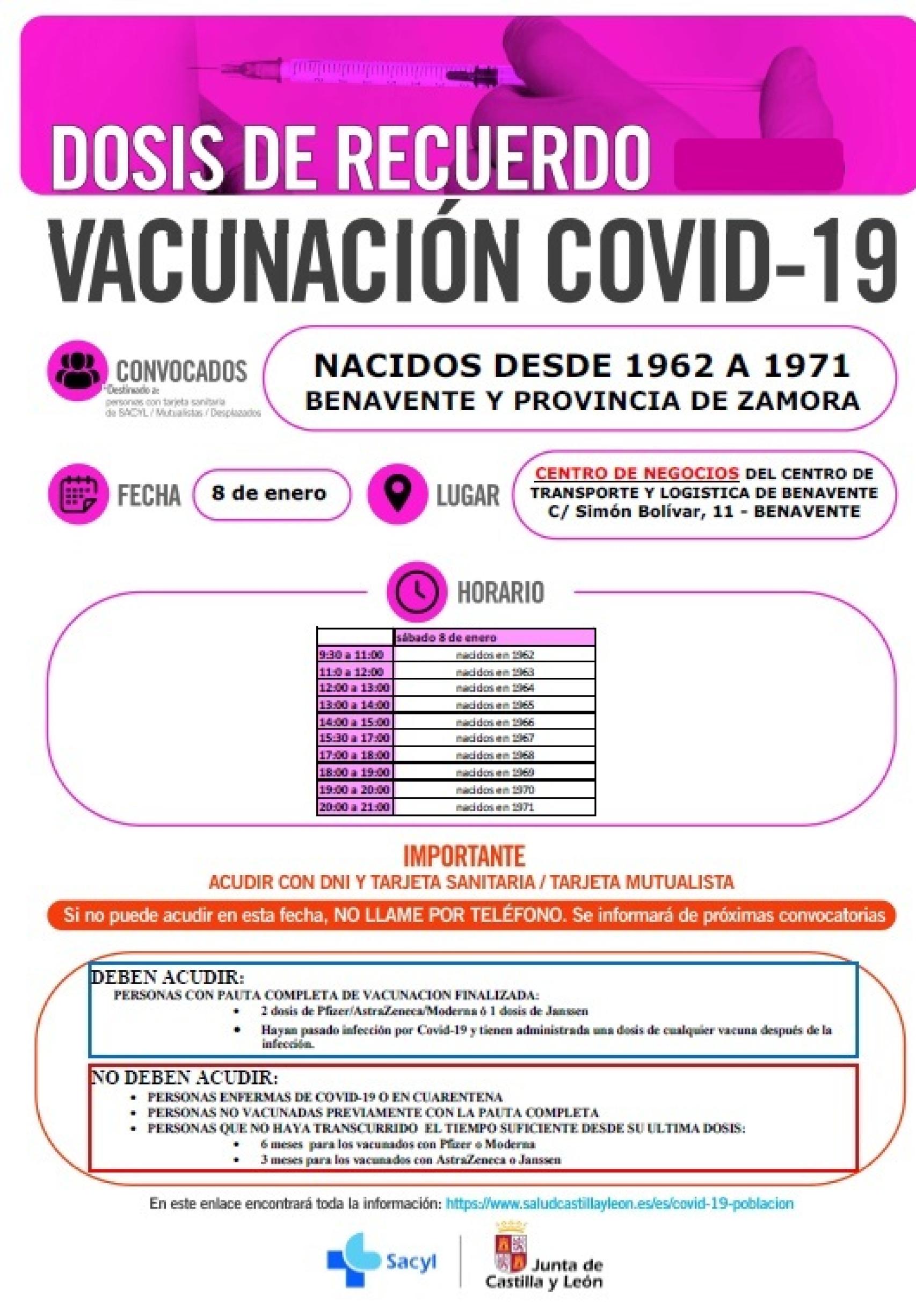 Benavente 8 de enero