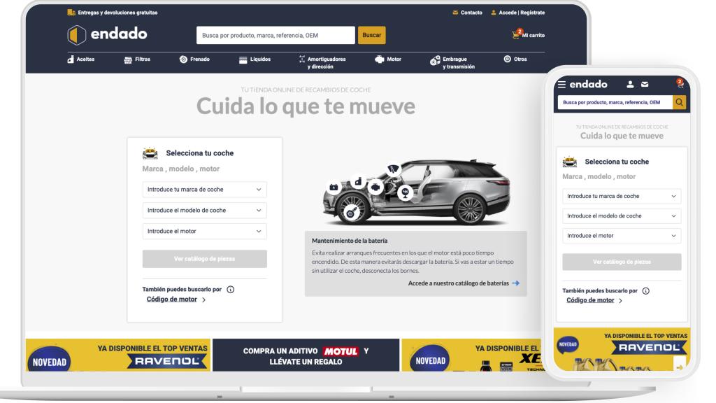 La plataforma digital de Endado estudia conectar a medio plazo a propietarios y talleres de confianza.