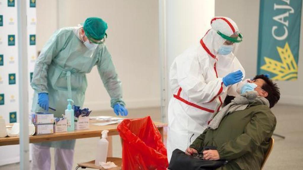 Cribado en las dependencias del Palacio de Congresos