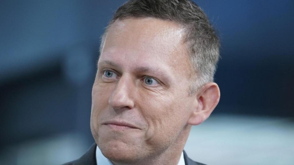 El empresario estadounidense, Peter Thiel, en una conferencia.