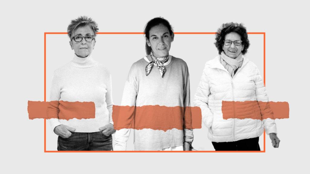 Las tres entrevistadas para este reportaje.