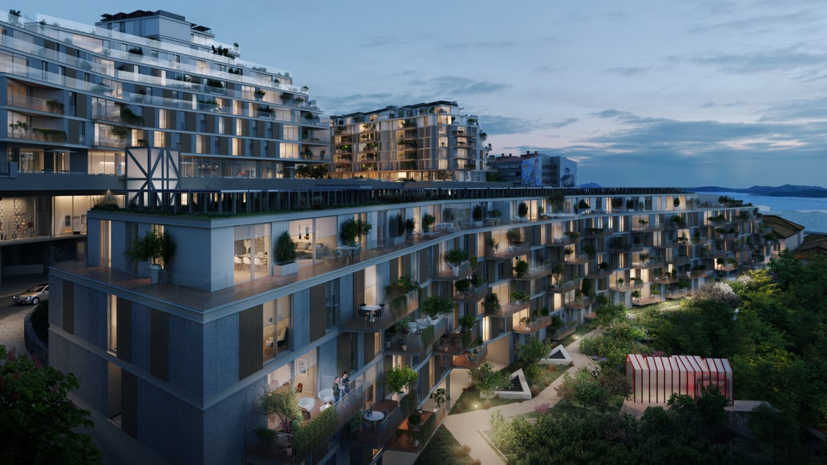 Proyección del futuro Barrio do Cura. Imagen: Gestilar