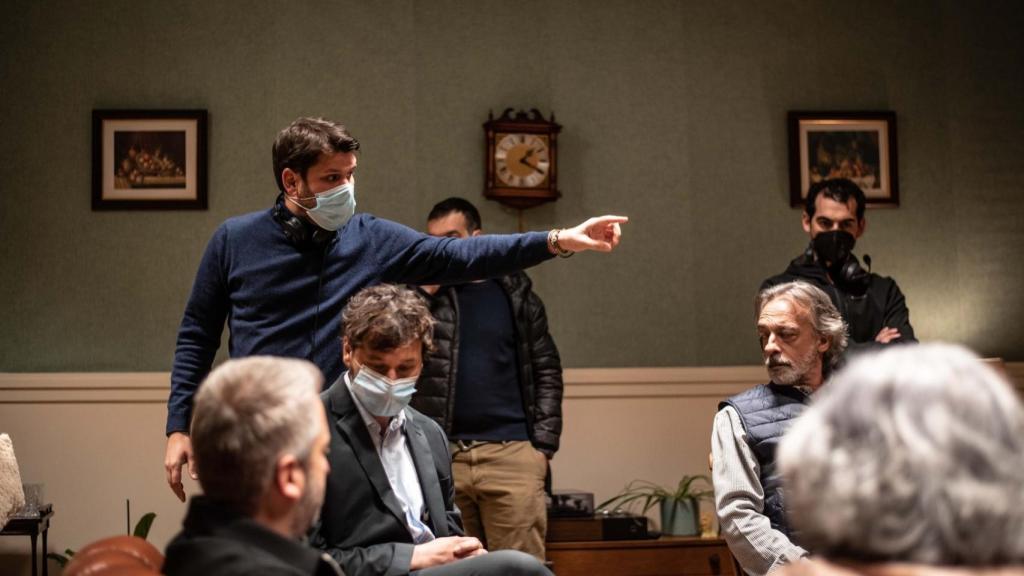 Foto del making of de 'Votamos'