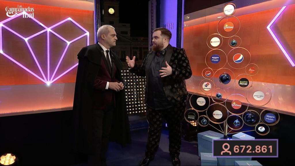 Ramón García e Ibai Llanos.