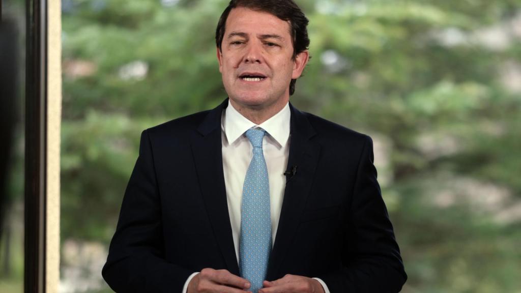 Alfonso Fernández Mañueco, en su mensaje de fin de año