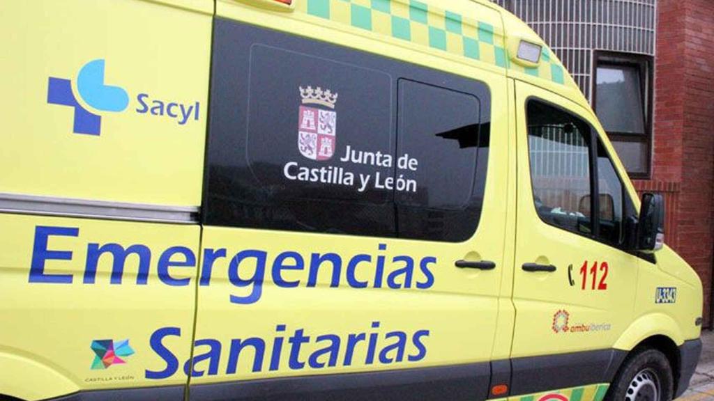 Imagen de archivo de una ambulancia del Sacyl