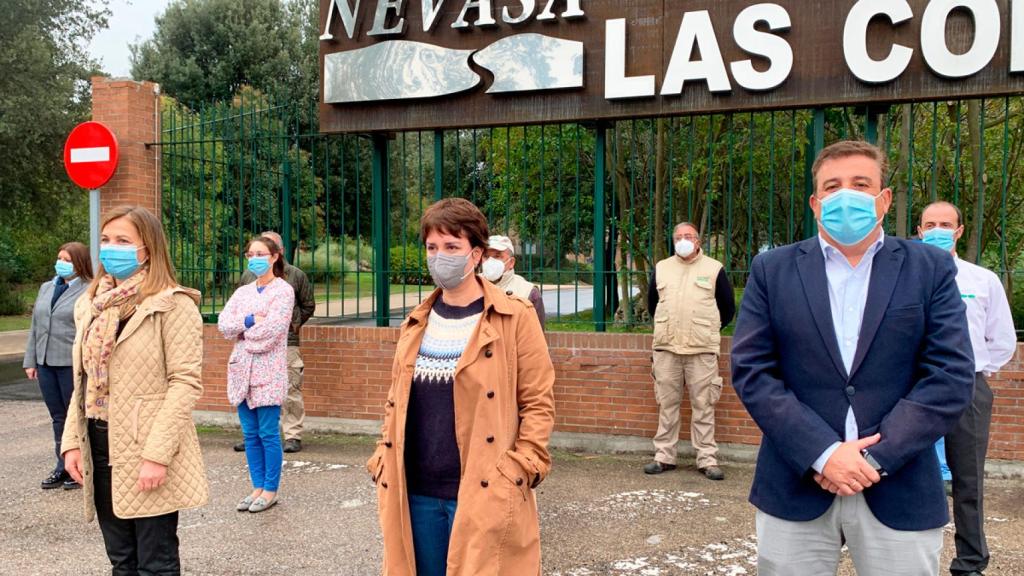 María Sánchez frente a NEVASA