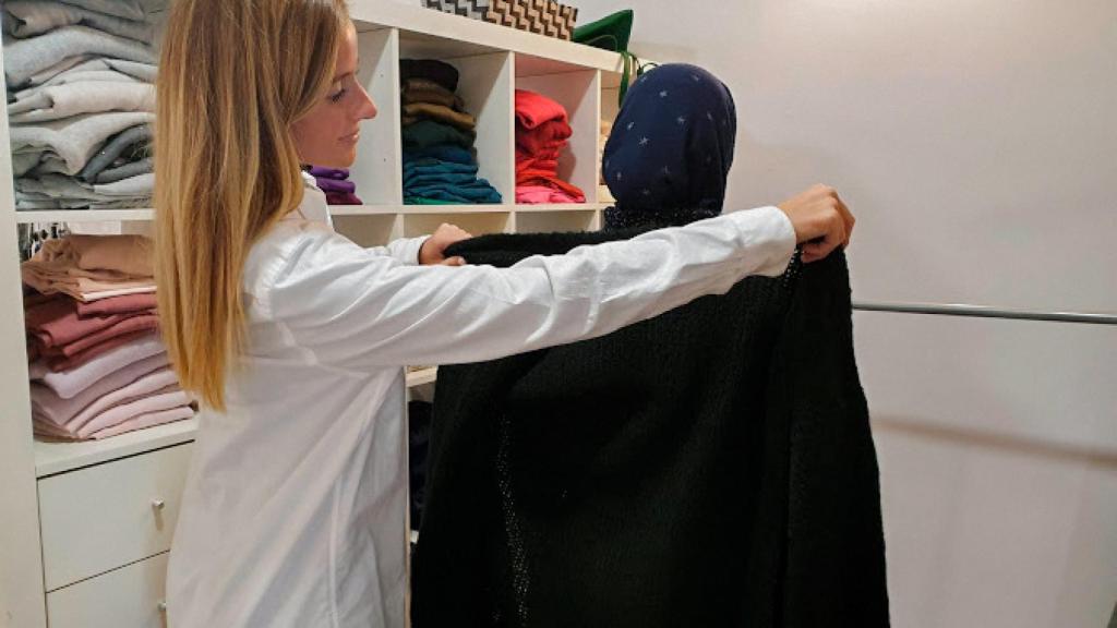 La fundación ofrece asesoramiento estilístico a mujeres vulnerables.