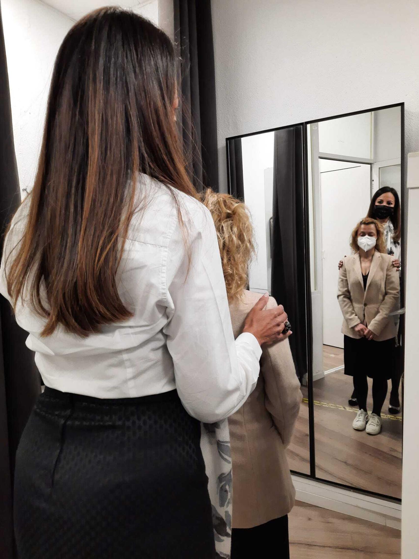 Una de las sesiones de asesoramiento.