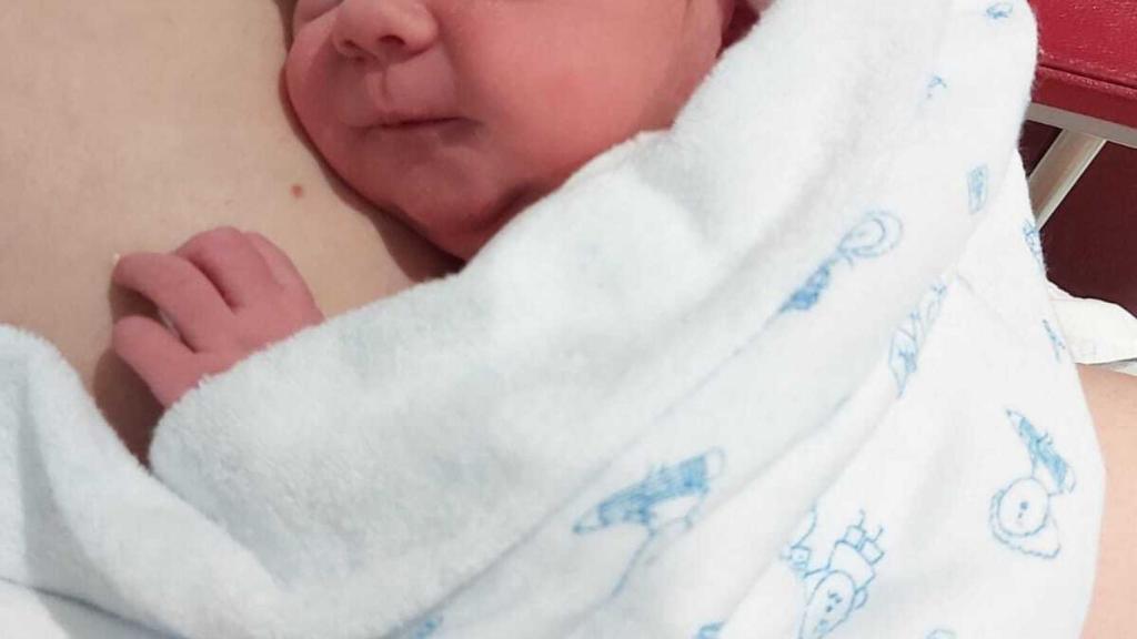 Alba, la última bebé de 2021 en Salamanca