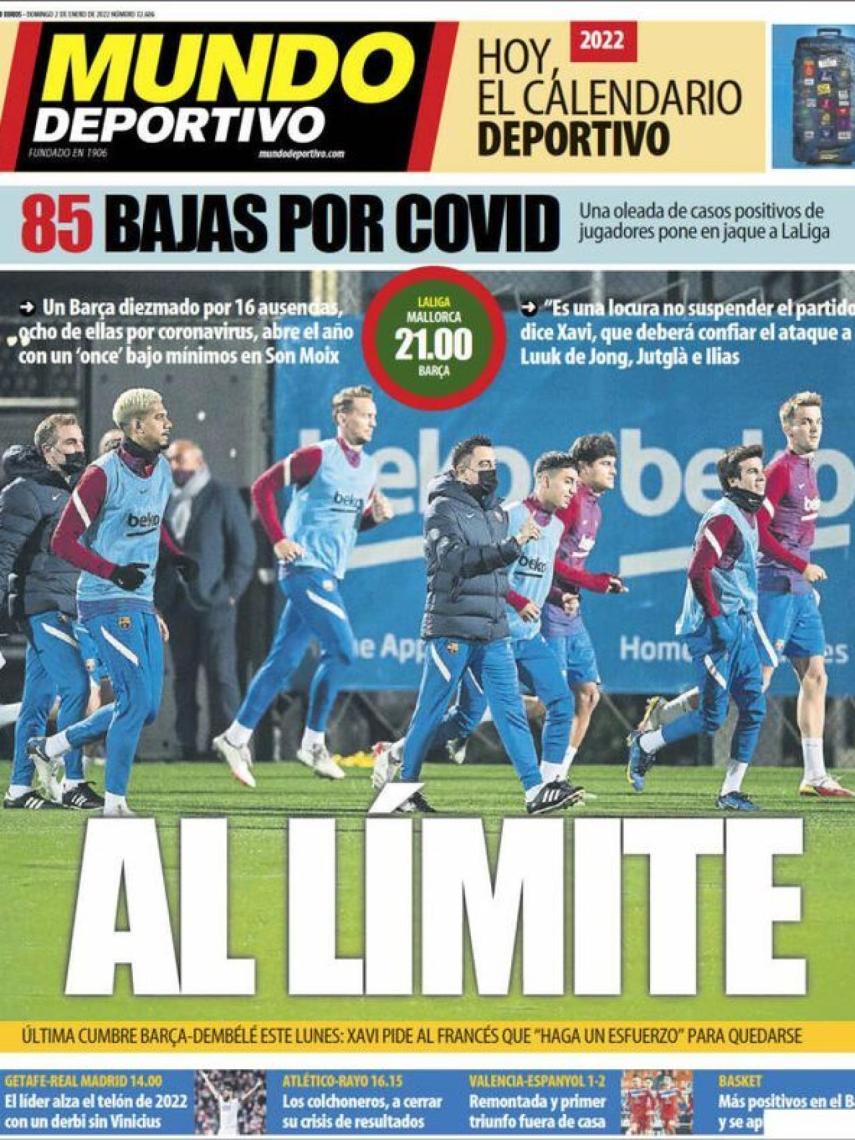 Portada Mundo Deportivo