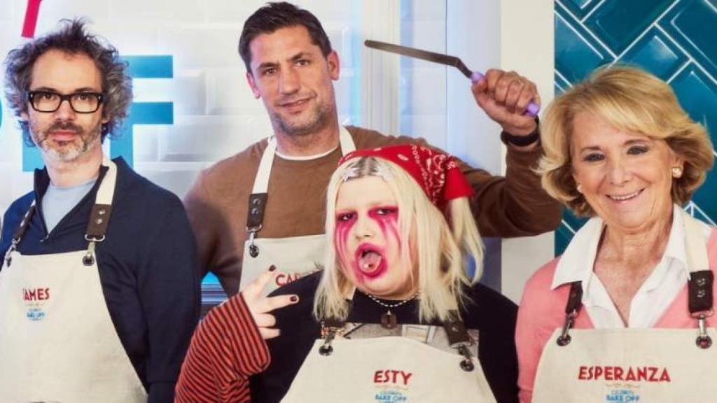 Parte del elenco de concursantes de Celebrity Bake Off España.
