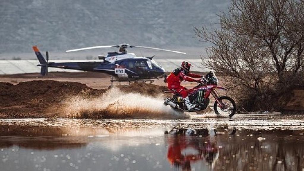 Joan Barreda en la etapa 1 del Rally Dakar 2022