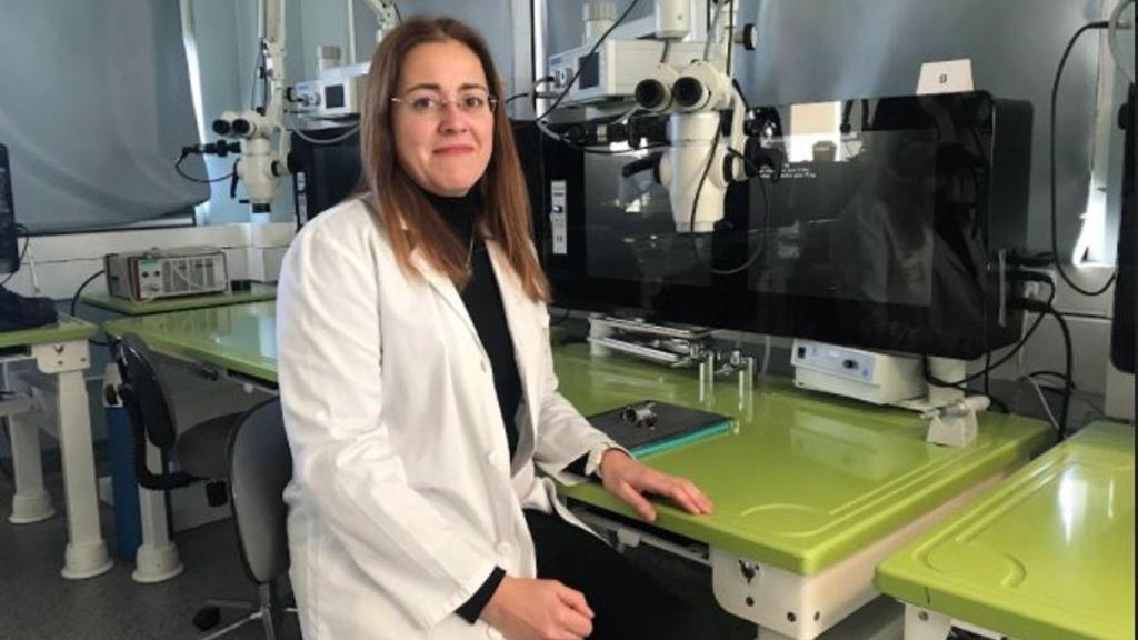 La responsable del Grupo de Investigación de Terapia Celular y Medicina Regenerativa del Inibic, Silvia María Díaz Prado.