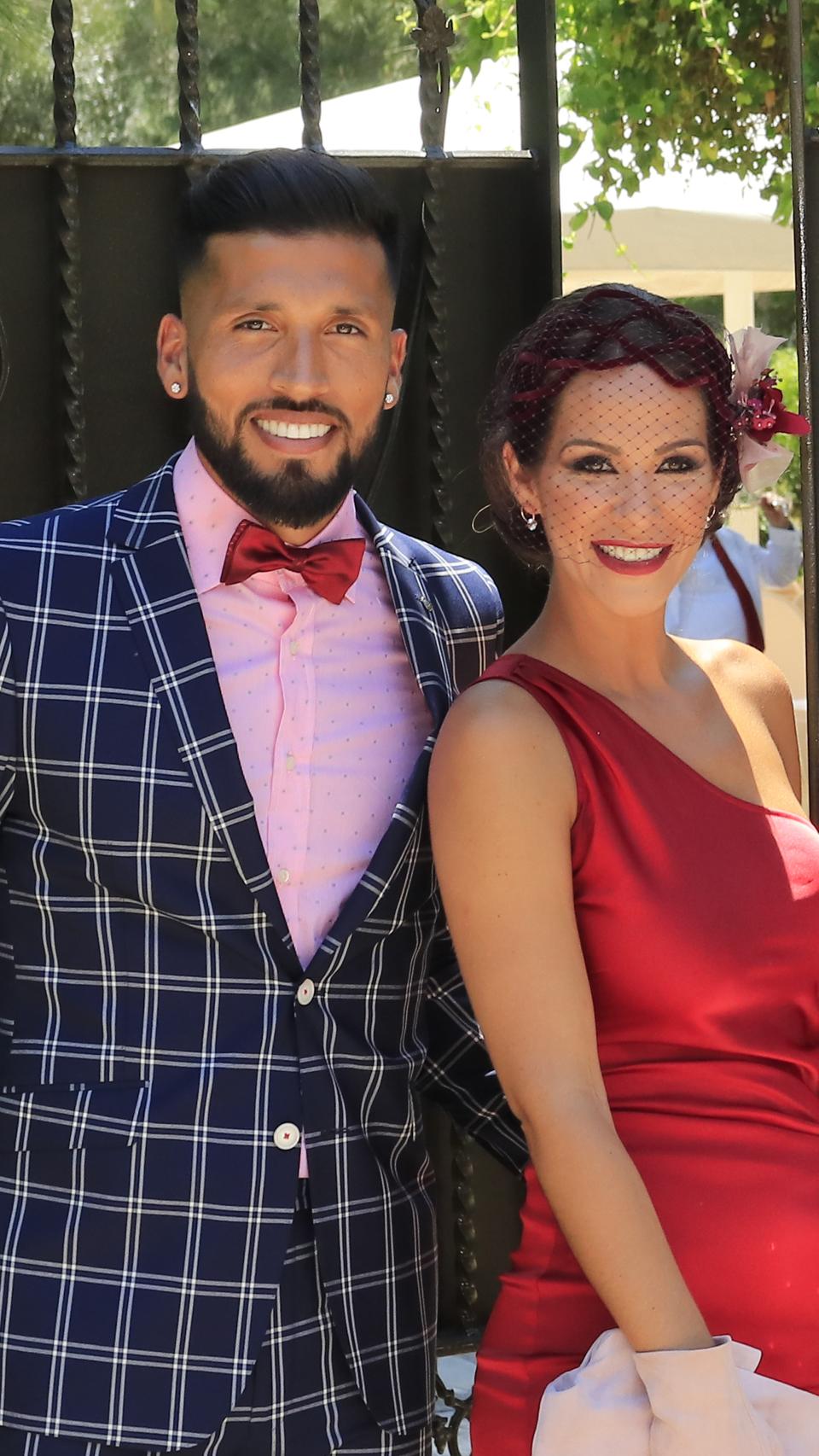 Tamara Gorro y Ezequiel Garay en una imagen de archivo.