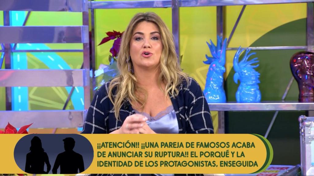 El programa ha cebado la noticia y ha asegurado que estaba tratando de confirmarla.